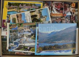 FRANCIAORSZÁG - Kb. 1900 db MODERN francia képeslap dobozban, vegyes minőség / FRANCE - Cca. 1900 MODERN French postcards in a box, mixed quality