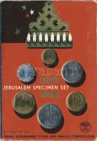 Izrael 1969. 1a-1Sh (6xklf) "Jerusalem specimen set" forgalmi sor karton dísztokban T:UNC,...