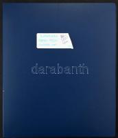 LONDON - 122 db RÉGI város képeslap gyűrűs mappában / 122 pre-1945 town postcards in a modern album