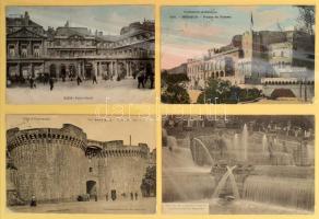 150 db RÉGI város képeslap gyűrűs mappában: Nagy-Britannia / 150 pre-1945 town postcards in a modern album: Great Britain