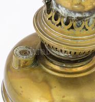 Régi réz petróleumlámpa test, m: 32 cm