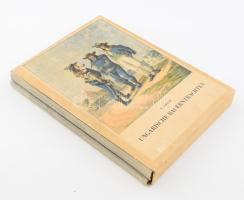 Kresz, Mária: Ungarische Bauerntrachten (Magyar parasztviselet). Bp, 1957, Akadémiai Kiadó, 163+1 p.+96 t. Német nyelven. Kiadói félvászon-kötésben, kiadói, enyhén kopott kartontokkal