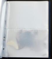 A5-ös csavaros képeslap album 128 férőhellyel / A5 size postcard album for 128 postcards