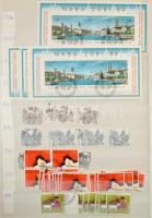 Svájc 1951-1999 sok példányos rendező 2 db 30 lapos A4 berakóban, több tízezer darab bélyeggel