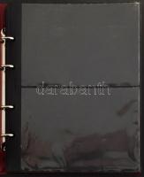 Krüger 20 műanyag lappal, különféle osztásban, boríték / FDC és ívek számáram bordó borítóval