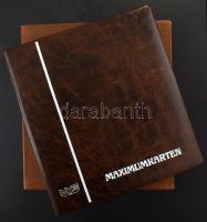 102 férőhelyes CM berakó, Maximumkarten feliratú gyűrűs borítóban, tokkal