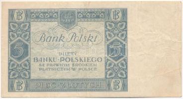 Lengyelország 1930. 5Zl "DN 2885451" T:F
Poland 1930. 5 Zlotych "DN 2885451" C:...