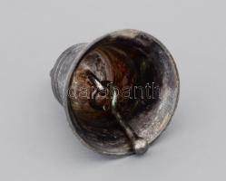 Ezüst (Ag) csengő, jelzett, nettó 8g