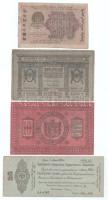 Orosz Szocialista Szövetségi Szovjet Köztársaság 1919. 100R + Orosz Polgárháború / Szibéria és Urál / Ideiglenes Szibériai Igazgatás 1918. 5R + 10R + 1920. 25R T:F,VG Russian Socialist Federated Soviet Republic 1919. 100 Roubles + Russian Civil War / Siberia &amp; Ural / Siberian Provisional Administration 1918. 5 Roubles + 10 Roubles + 1920. 25 Roubles C:F,VG