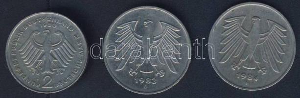 NSZK 1980-84. 2M (1x), 5M (2x) T:2/3 ph