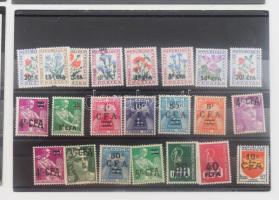 Franciaország tétel berakó lapokon a klasszikusoktól jobb kiadásokkal, sok postatisztával, benne kev...