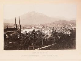 Galerie berühmter Scheizer Landschaften. Vues Suisses Célébres. Celebrated Views of Schwitzerland. Z...