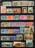 Olaszország 1945-1963 több / sok példányos rendező, 10 lapos A/4 berakóban