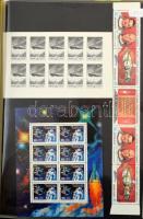 Kisívek, kisív sorok, blokkok, FDC-k, alkalmi és köznapi küldemények az egész világból, 48 lapos A/4...