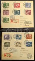 Kisívek, kisív sorok, blokkok, FDC-k, alkalmi és köznapi küldemények az egész világból, 48 lapos A/4...