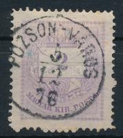 1874 2kr durva gyöngyjavítással (ex Lovász)