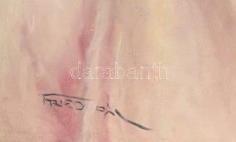 Fried Pál (1893-1955): Balerina. Olaj, vászon, jelzett. Javított, dublírozott, sérült, 80×60 cm