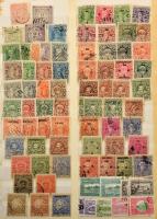 India gyűjtemény a kezdetektől másodpéldányokkal, hozzá feudális államok, 13 lapos nagy rugós berakó...