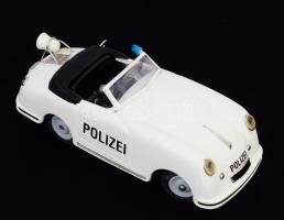 Schuco Examico Polizei modell autó, kulccsal,leírással, dobozában.