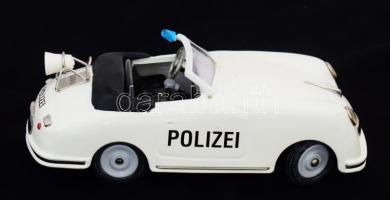 Schuco Examico Polizei modell autó, kulccsal,leírással, dobozában