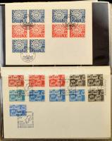 Svédország 101 db-os levél / FDC gyűjtemény, 100 férőhelyes levél berakóban