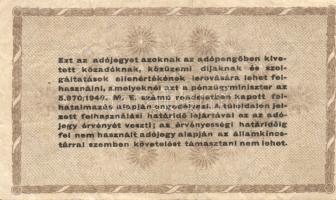 1946. 10.000AP (3x), 500.000AP (3x), 1000.000AP (3x), 10.000.000AP (1x) T:II,III