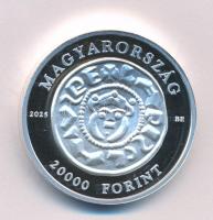 2025. 20.000Ft Ag "Szent László király" tanúsítvánnyal, tájékoztatóval T:PP