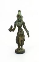Amulett szobor. cca XV.-XVIII. sz., Wat Ratchaburana templom, Ajutthaja, ma Thaiföld. Bronz, m: 7 cm