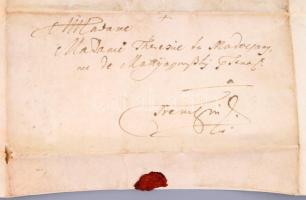 1754 Simonus György levele szlovák nyelven Matyasovszky nevű hölgynek