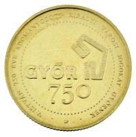 2021. 750Ft "Győr 750" Cu-Ni-Zn kapszulában T:BU
