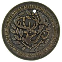 2021. "Vadászati Világkiállítás - Vizsla" kétoldalas bronz látogatói emlékérem, lyukas (31mm) T:UNC