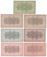 1946. 10.000AP (2xklf: sorszámmal vízjeles papíron + sorszám nélkül vízjeles papíron) + 50.000AP eny...