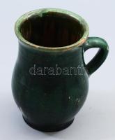 Korsó. Alföld, cca 20. sz. első fele, mázhibával, m: 13 cm