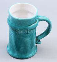Mihály Béla korsó. Jelzett, hibátlan, m: 14 cm