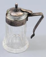 Berndorf Krupp tárolóedény, jelzett, m: 11 cm