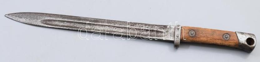 Régi szurony, h: 35 cm