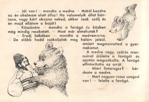 Marcseveszki, [Marko]: 
A medve és a favágó. (Róna Emy rajzaival.)
(Budapest, 1953). Ifjúsági Köny...