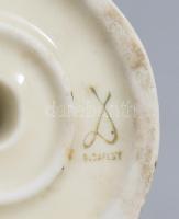 Drasche Sopron Civitas Fidelissima porcelán szobor, jelzett, tetején kis lepattanással, m: 10 cm