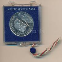 1980. 100Ft Ni "Szovjet-magyar közös űrrepülés" plombált Magyar Nemzeti Bank tokban T:PP Adamo EM61