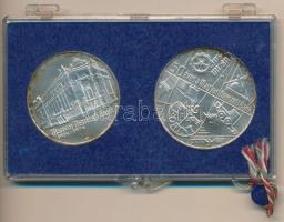 1974. 50Ft Ag + 100Ft Ag "Magyar Nemzeti Bank" pár eredeti, plombált, "Magyar Nemzeti...