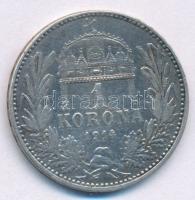 1914KB 1K Ag "Ferenc József" T:VF Adamo K5.1