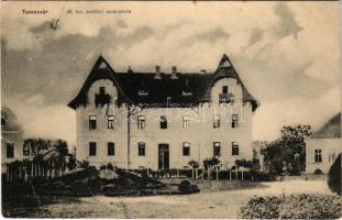 1916 Temesvár, Timisoara; Vadászerdő, M. kir. erdőőri szakiskola. Polatsek kiadása / forest ranger school, forestry school (EB)