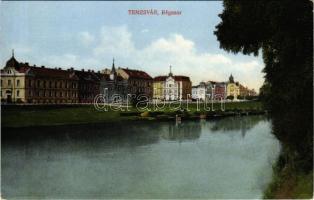 Temesvár, Timisoara; Bégasor. Bettelheim Miksa és Társa kiadása / Bega riverside