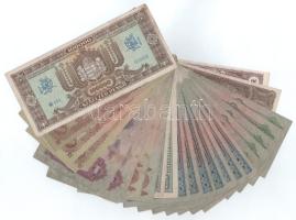 ~1920. 50K "Vásárlási visszatérítés" kitöltetlenül, bélyegzéssel + 1920. 10K + 1930. 100P ...