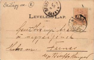 1899 (Vorläufer) Zilah, Zalau; Vármegyeháza. Seres Samu kiadása / county hall (EK)