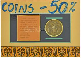 DN ógörög (krétai) Stater érme replikája bliszterben leírással T:UNC ND ancient Greek (Crete) Stater coin replica in blister with description C:UNC