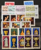 Postatiszta modern magyar gyűjtemény az 1960-as évekből, hozzá kevés Jugoszlávia, Sport motívumok, b...