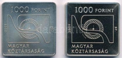 2009. 1000Ft Cu-Ni "Bánki Donát, a Bánki-féle vízturbina feltalálója" kapszulában + 2009. 1000Ft Cu-Ni "Bánki Donát, a Bánki-féle vízturbina feltalálója" T:PP,BU fo. Adamo EM221