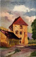 Kolozsvár, Cluj; Bethlen bástya. A kolozsvári Vöröskereszt Egyleti kórház javára / bastion tower s: Felszeghy Jolán (EK)
