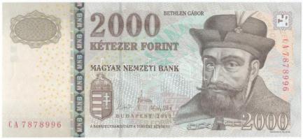 2013. 2000Ft "CA 7878996" T:XF